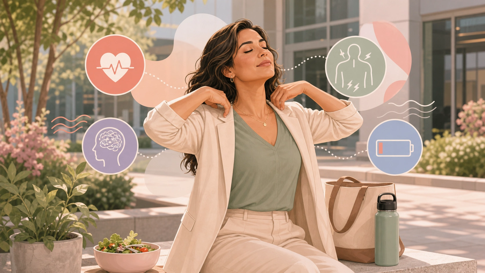 FlowHer article cover: Stress is not just emotion: what is physical stress?